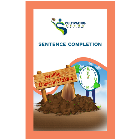 Social Emotional Competency (SEC) Sentence Completion Cards (25 cards/set)