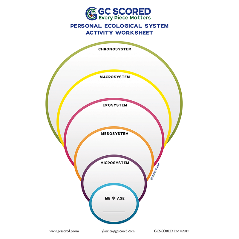 RUMERTIME Activity Sheet - Personal Ecological System (30/set)