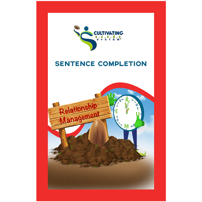 Social Emotional Competency (SEC) Sentence Completion Cards (25 cards/set)