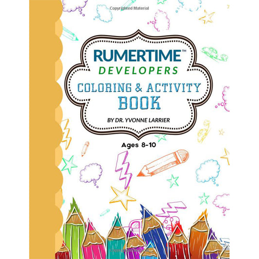 RUMERTIME Affirmation Coloring & Activity Book Collection: RUMERTIME "Developers" Ages 8-10 (Volume 2)